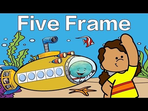 Five Frame Subitizing: Under the Sea Math Brain Break