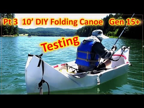 Pt 3 DIY 10' Folding Canoe Gen 15+
