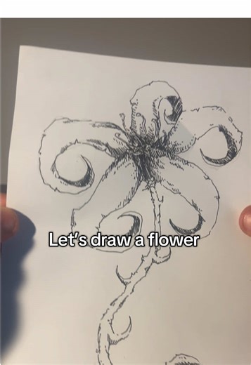 How to Draw a Beautiful Flower