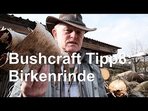 Bushcraft-Tipp8: Birkenrinde