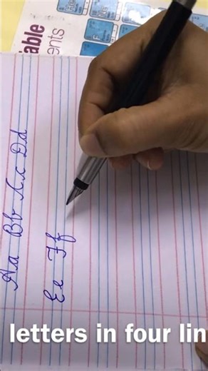 Writing cursive letters in four line#cursiveletterwritingseries2
