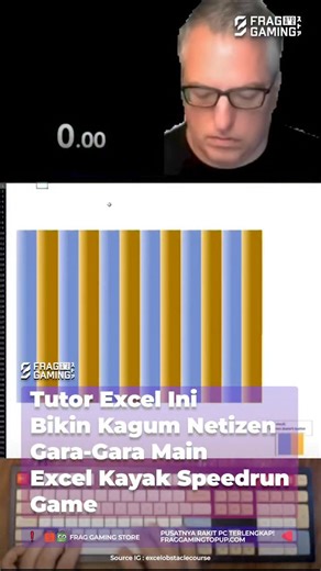 Biasanya orang pake Microsoft Excel buat kerja kantoran atau ngitung data, tapi tutor dengan akun @excelobstaclecourse malah bikin hal yang nggak kepikiran sama sekali. Di videonya, dia nge-speedrun berbagai tantangan cuma pake keyboard dan rumus Excel, tanpa sentuh mouse sama sekali. Mulai dari nyusun tabel, mindahin data, sampe bikin pola rumit, semuanya dilakuin secepat kilat kayak lagi main game rhythm. Netizen yang nonton langsung ngakak campur kagum, karena keliatannya kayak lagi nonton ga