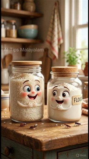 Do pests get in rice and flour? Here's the solution! 😲✨