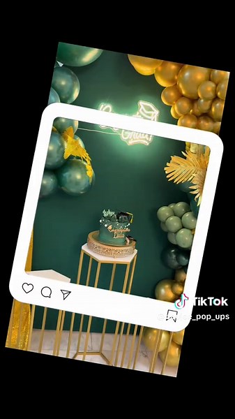 Just a peek into a grad party set up. I enjoyed putting together this intimate dinner party for a USF graduate! #graduation #season #2025 #party #decor #universityofsouthflorida #usf #gobulls #greenandgold 💚💛