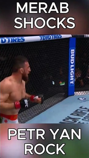 💥 Merab is shock!