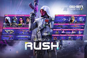 Call of Duty Mobile Season 3: Rush Battle Pass, new Epic weapons, new operators, and more