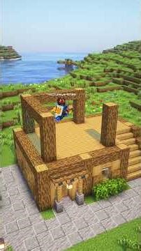 Minecraft Cozy Starter House 🏡✨ #minecraft #shorts #eye4steel