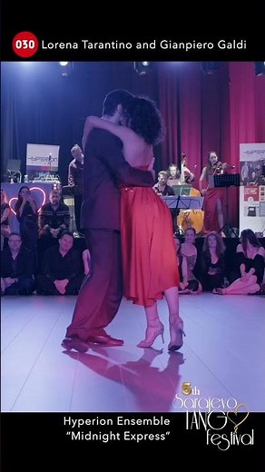 Lorena Tarantino and Gianpiero Galdi – Midnight Express #sarajevotangofestival #lorenaygianpiero