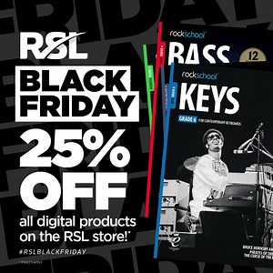 It's an “add to cart“ kind of day! This Black Friday and Cyber Weekend, the RSL online shop is offering a MASSIVE 25% DISCOUNT on the entire range of digital products. So whether you want to study for your next Rockschool exam, prepare a new RSL Classical piece, rock those Rockschool Classics or prepare for your Musical Theatre performance, we've got you covered! Make the most out of this discount: https://bit.ly/3Viq21l *Ts&Cs apply. Offer not valid for Learning Platform subscriptions | RSL Awa