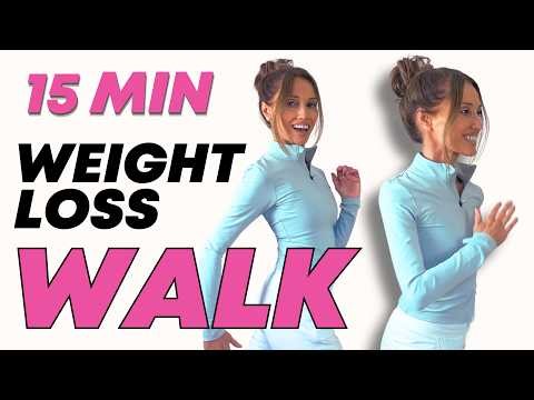15 Minute Walking Exercise for Weight Loss | Walk at Home for your Weight Loss Journey
