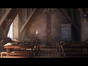 Tutorial-Harry Potter-style Magical Classroom Creating for games/ films by Ognyan Zahariev​