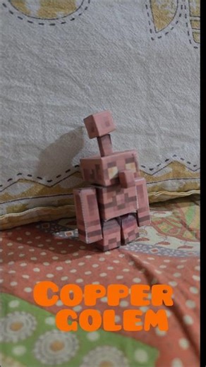 minecraft mobs out of paper #minecraft
