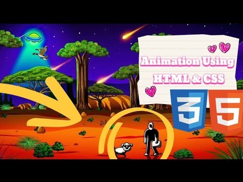 How to Make Animation Using HTML and CSS. No JavaScript | Beginner Friendly