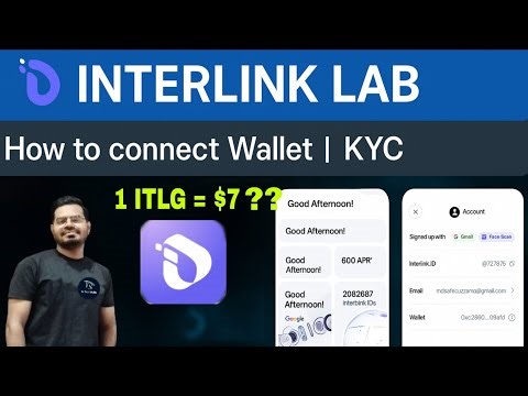Interlink Lab | Connect Wallet | KYC | New Big Mining Project. #interlinklab #pinetwork