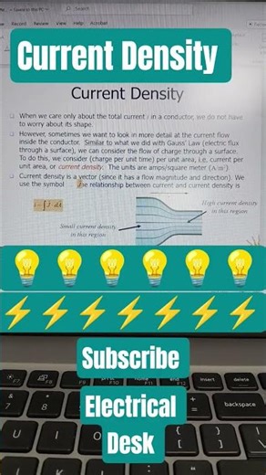 Current Density 🔌💡⚡#electrical #electrician #engineering #electricalengineering