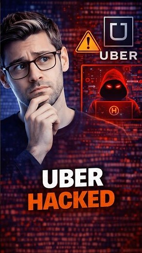 The Uber Hack Exposed Internal Systems and Secrets #cybersecurity #hacking #data breach #warning