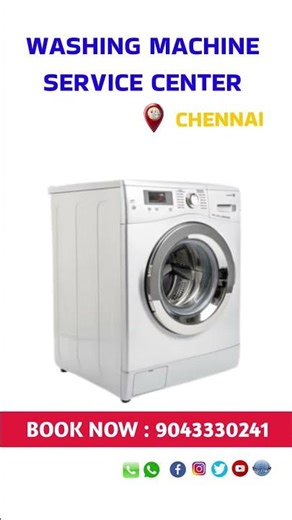 Washing Machine Service CHENNAI washing machine service in near me Chennai for booking 9043330241