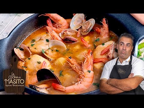CALDERETA DE MARISCO Y PESCADO ¡simplemente brutal!