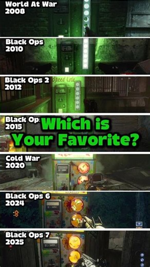 Evolution of Speed Cola in Black Ops Zombies 2008-2026 | World at War to Black Ops 7