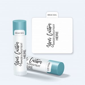 Lip Balm Custom Logo Stickers Labels, Personalized Business Stickers, Product Labels, Order Stickers, Custom Photo Text Stickers, Waterproof - Etsy