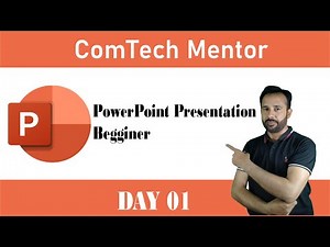 PowerPoint for Beginners | Step by Step Tutorial to get started Day 01