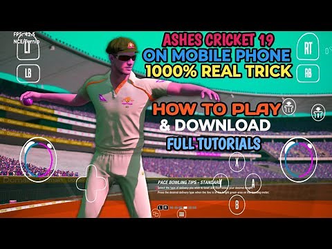 HOW TO PLAY CRICKET 19 ON MOBILE ! DOWNLOAD ! REAL TRICK ! FULL TUTORIAL INSTALLATION METHOD ANDROID