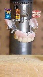 False teeth drill bit #tool #asmr #oddlysatisfying | Noah Klein 614Lyfe