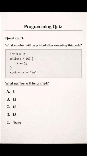 Only 1% Can Solve This C++ Loop Question 🤯 | Programming Quiz #shorts #codingquiz#coding#programming