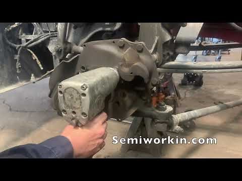 Peterbilt | Steer Axle Repair | King Pin Replacement