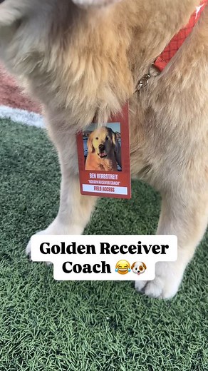 Kirk Herbstreit on Instagram: "Golden Receiver Coach Ben clocking in for duty 🫡"