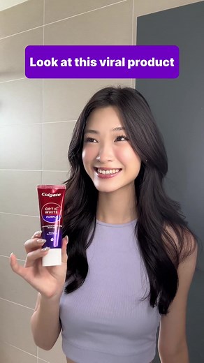 Innovative Beauty Hack: Purple Toothpaste for White Teeth