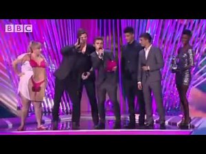 One Direction win three MTV Video Music Awards in LA.