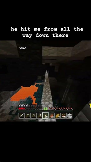 This guy’s got the reach! #trending #minecraftgameplay #gaming