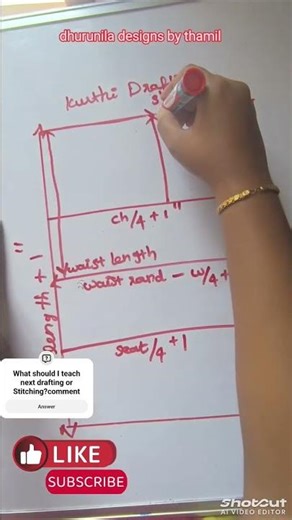 kurti drafting | குர்தி டிராஃப்டிங்#kurti #drafting