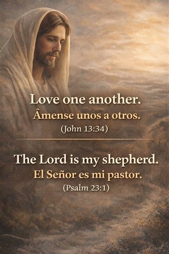 Jesus’ Words ✝️ | Bible Verses en English & Español | Biblia ENG–ESP con Jesús