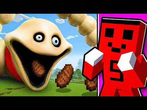 Arkadaşımı Yapı Kapışmasında HUNGRY WORM Hilesi ile TROLLEDİM !! - Minecraft