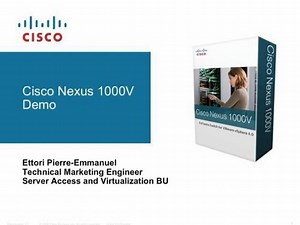 Cisco Nexus 1000V In Depth (part 1 and 2)