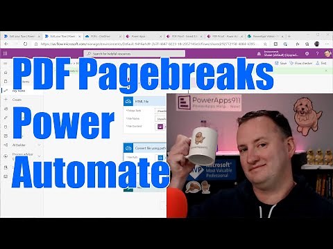 QTT - Power Automate PDF Page Breaks