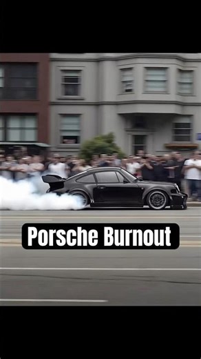 Wangan Midnight Blackbird (964)ROARS to life with a massive burnout! 1:18 scale model.