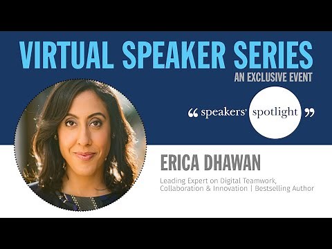 Virtual Speaker Series: 5 Key Principles of Digital Body Language | Erica Dhawan