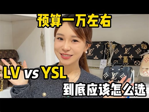 预算一万左右LV VSYSL到底应该怎么选