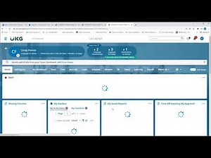 UKG-Kronos-Time Reports Managers