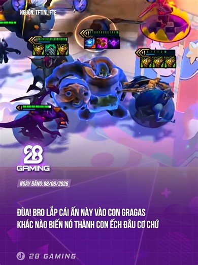 CON ẾCH NÀY NHẢY ĐẾN ĐÂU LÀ BÊN KIA NẰM LA LIỆT ĐẾN ĐÓ MÀ #theanh28gaming #gamingtiktok #tiktoknews #theanh28 #gamer #tftmobile #TFT