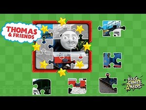 Slide mixed-up puzzle pieces w/ THOMAS & FRIENDS | Fun with Activities #14 By Mattel