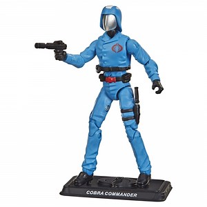 G.I. Joe: Retro Collection Cobra Commander Kids Toy Action Figure for Boys and Girls (9”)
