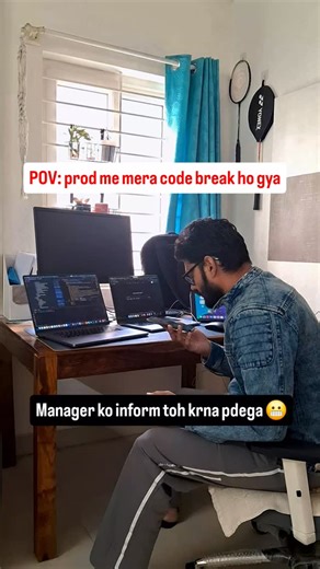 Manager ko inform toh krna pdega 😬 . . I am NIT graduate and a software engineer working in IT industry. With work I try to find time for fitness on regular basis. But with that I struggle for diet, proper routine, illness etc. I post about those experiences which you can relate with you as well. My motive is to motivate you all, make you all laugh, to follow a good lifestyle, have fun. I need support from you all. Thanks. #corporatelife #corporatefun #gymcommunity #trendingaudio #viralreels wo