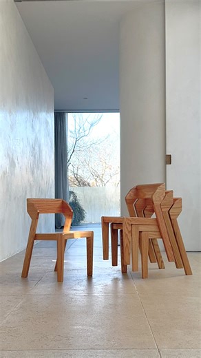 The Alfie: crafted in European Oak, made to stack. #Chair #EarlyLearning #Stack #Classroom #Education | Preschool Equipment | Facebook