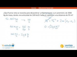 Física - Ejercicio de fuerza neta