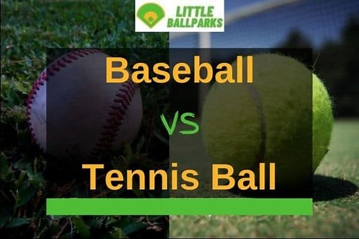 Baseball Vs Tennis Ball (Size, Weight, Color, Materials) | Little Ballparks