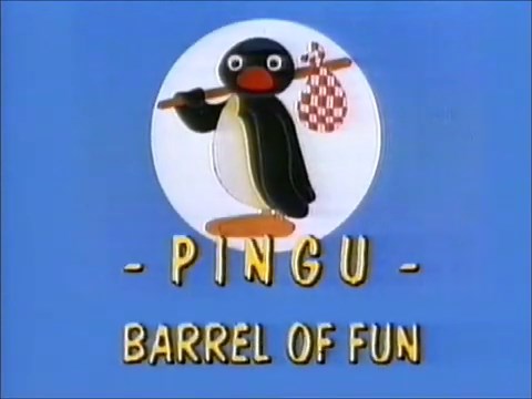 Original VHS Opening and Closing to Pingu Barrel of Fun UK VHS Tape